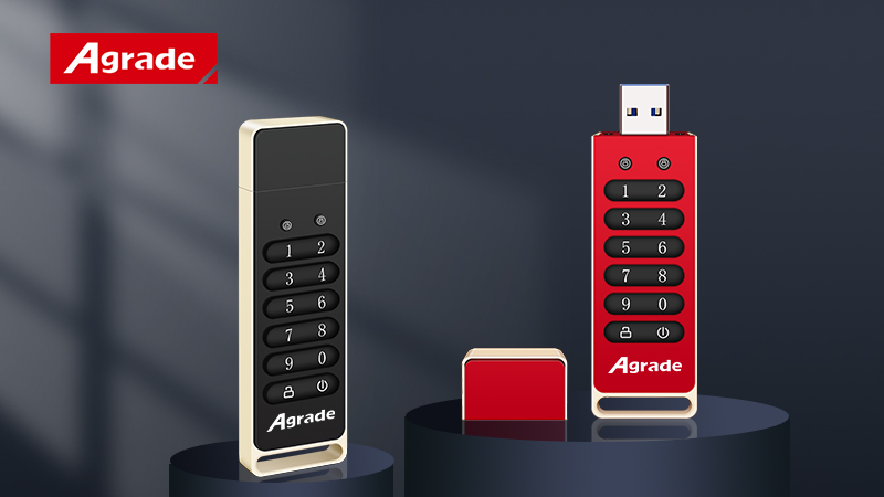 Agrade睿達(dá)存儲推出數(shù)字按鍵加密U盤